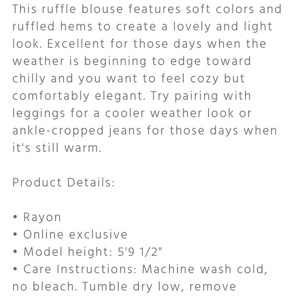 Johnny Was plaid ruffle blouse - Picture 11 of 11